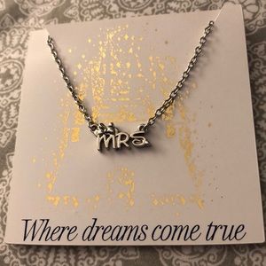 Mrs. Disney Necklace